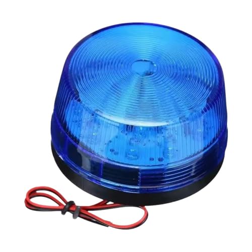 Luz estroboscópica LED universal de advertencia de 5 V, 12 V, 24 V, baliza giratoria para coche, 90 s/min, herramienta de alarma, policía, robo, seguridad