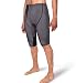 CtriLady 2mm Premium Neoprene Wetsuit Shorts Sweat Fitness Pants with Pocket for Snorkeling Surfing Swimming Training (Grey+Black, 2XL)
