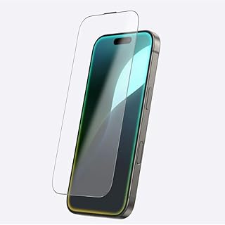 HD Glass Screen Protector for iPhone 16 - Shock and Scratch Resistant - Easy Installation