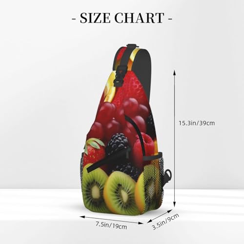 Bolso cruzado tipo bandolera para trekking y ciclismo miniatura 3