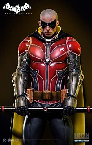 Art Scale 1/10 Arkham Knight Robin Iron Studios Preto