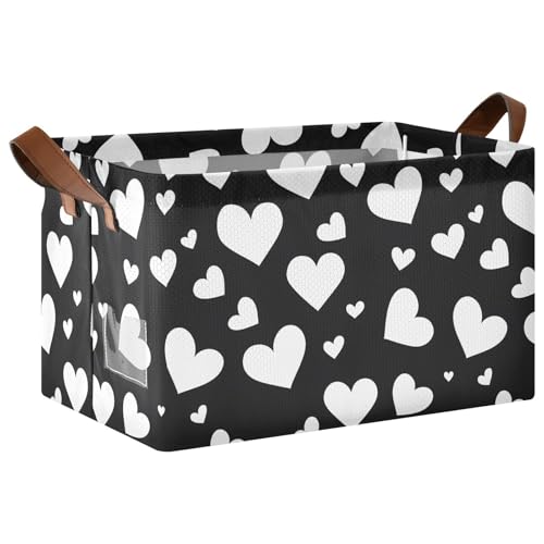 Panier de rangement noir cube Mnsruu grand format étanche