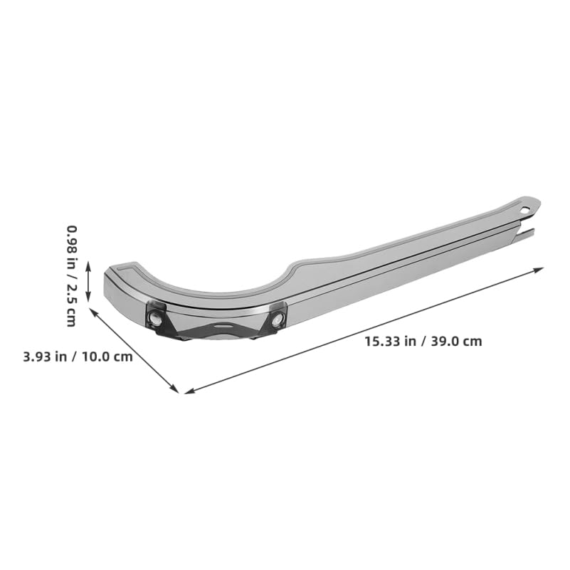 2PCS Universal Bicycle Chain Guard Cover, 15.3 Inch Plastic Bike Protectors for Mountain Road Bikes, Chainstay Cover Oil-Resistant Chain Protector Shell Shells Kit Cycling Accessory