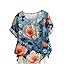 Boho Vintage Blue Flower-9