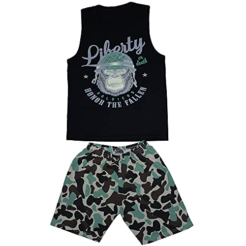 Kit 4 Conjunto Juvenil Menino 10/12/14 Anos (12)