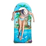 Pratique et portable : emballez notre Bodyboard gonflable dans vos bagages et amusez-vous à la plage. Il peut être plié de manière compacte lorsqu'il n'est pas utilisé, ne prend pas trop de place et est l'accessoire parfait pour les vacances d'été et les voyages à la plage.