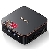 Blackview [3 Jahre Garantie] 2026 MP20 Mini PC Ryzen 3300U(übertrifft 3200U/3250U) W-11 Pro, 16GB RAM 512GB Micro Desktop Computer, 4K@60Hz UHD, USB 3.2+DP+HDMI+Gigabit Ethernet Für Business/Heimkino