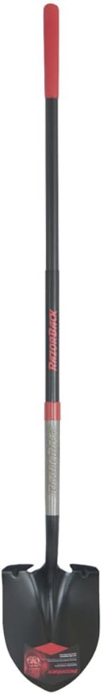 AMES 2594400 Fiberglass Handle Super Socket Digging Shovel