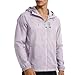 Men UPF 50+ Sun Protection Hood Jacket Full Zip Up Long Sleeve Cooling Shirt Plus Size Outdoor Workout Hoodies Tops Purple
