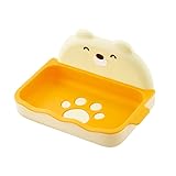 1 Piece Children's soap Box, Suitable for Shower, Bathroom, Kitchen, Bathtub, Cartoon soap Box, no Need to...