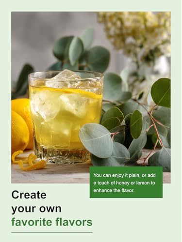 Image of TeeLux Eucalyptus Tea Bags, Premium Dried Eucalyptus Leaves Tea, Refreshing & Smooth Flavor, Caffeine Free, 100 Count