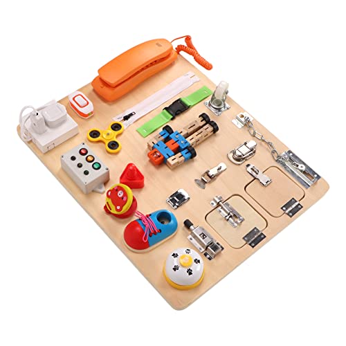 Placa de Atividades de Desenvolvimento, Placa de Desenvolvimento Sensorial Portátil para Aprendizage