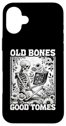 Old Bones Good Tomes Book Lover Bookworm ???????? ?????? iPhone 16 Plus ?