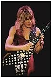 Generic Randy Rhoads Poster 24x36 | Portrait Color | Home Decor For Living Room, Dining Room, Office, Dormitory, Hallway, Home Office, Iconic Color Photo, 80's Rare Photo 03