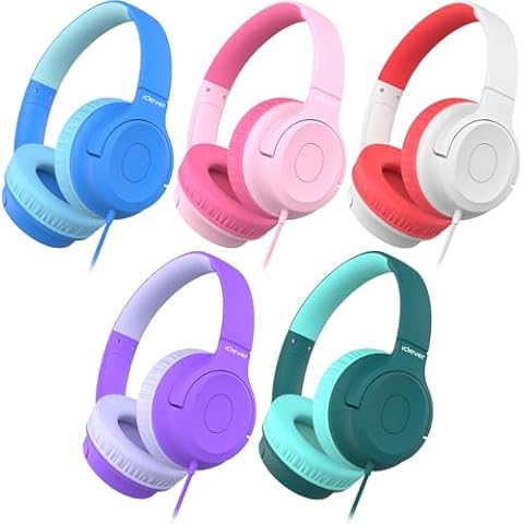 iClever Kids Headphones 5-Pack Cover