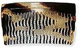 celluloid heaven Lieferumfang: Efalock Celluliod Einsteckkamm Havanna 1 er Pack, (1 x 2 Stück)