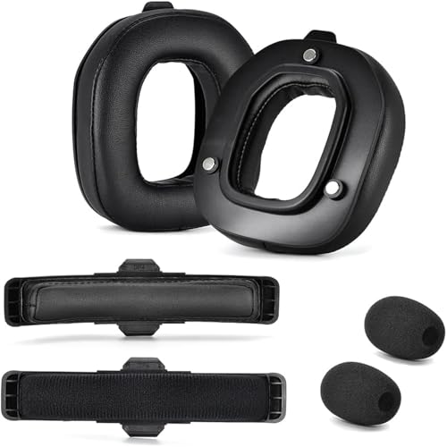 Mousse pour A50 Gen 4 éliminant les douleurs d'oreilles avec ces coussinets en cuir