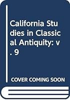 California Studies In Classical Antiquit 0520095650 Book Cover