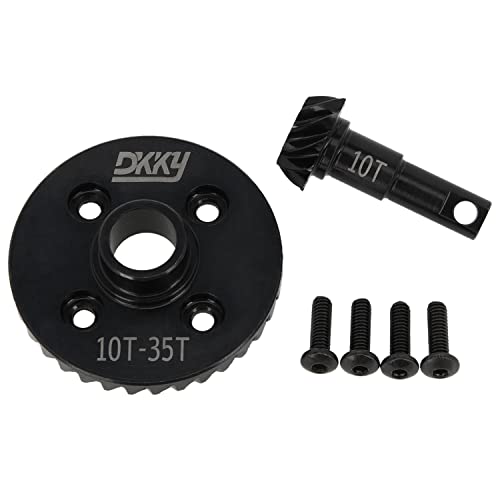 Pignon 10T 35T engrenage hélicoïdal sous-multiplié pour pont Traxxas TRX4 couronne de rechange #8288