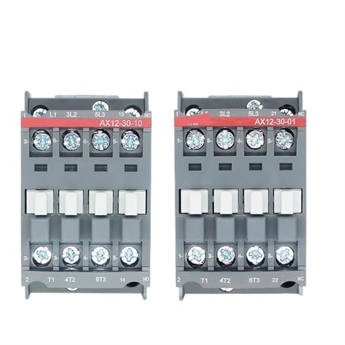 Contacteurs tripolaires AX12 pour résoudre les coupures de moteur triphasé 12A