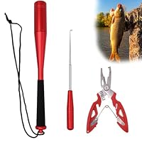 POISSON GRABBER EN Aluminium Aiguille Nez Pince Pinces De Pêche EUR 15,99 - FR