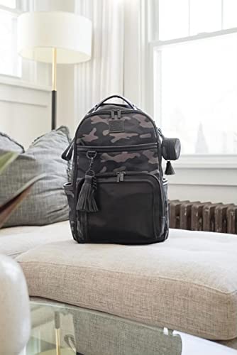 Chelsea + Cole For Itzy Ritzy Camo Pacifier Case With Clip; Pacifier Charm Pod Includes Clasp, Measures 2.5" In Diameter & Holds 2 Pacifiers; Camo #TOP7