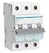 Produktbild Hager MCN306 LS-Schalter 3 polig 6kA C-6A 3M