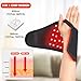 DGQY Magnetic Portable Infrared Therapy Device for Hand Wrist Joint Muscle, 660nm & 850nm Red Light Therapy Pad Adjustable Cordless Strap for Men & Women Travel Home