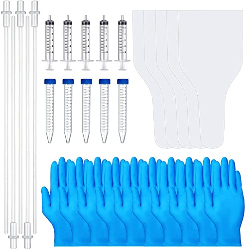 NXVO 25 Pieces AI Artificial Insemination Dog Breeding Kit Artificially Inseminate Dog Kit Disposable Canine Artificial Insemination Cones Dog Semen Collection Bag for Dog Pet Breeding