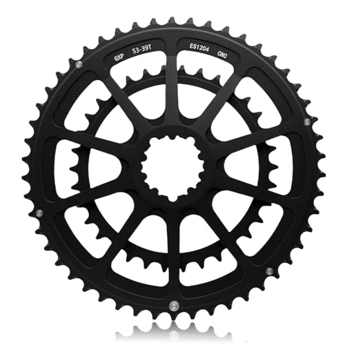 Plateau de vélo de route double vitesse pour un pédalage fluide
