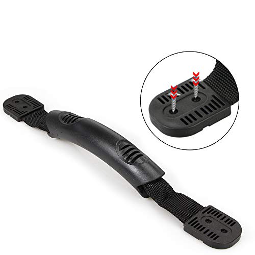 Boncas Replacement Kayak Side Mount Carry Handles With Hardware Soft Grip Handle Durable Webbing Heavy Duty Canoe Handle Kit (2 Pack) #TOP2