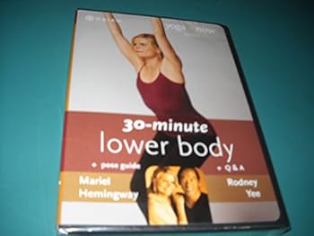 DVD Yoga Now - 30-Minute Lower Body + Pose Guide + Q&A Book
