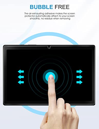 2 stuks Sparin beschermfolie compatibel met Samsung Galaxy Tab A8 10,5 inch, gehard glasfolie voor Galaxy Tab A8 2022, 9H hardheid, met frameinstallatiehulp - Image 7