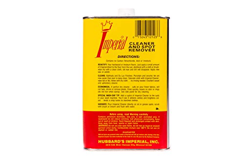 Imperial Cleaner And Spot Remover, 32 Floz (Pack Of 2), Multi-Use Dry Cleaning Fluid For Upholstery, Dry Cleaning Solvent, Spot Remover, Tar Remover For Cars And More, Safe On Upholstery, Clothes, Furniture And Fine Fabrics #TOP2