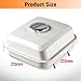 HGC Fuel Tank For Honda GX160 5.5HP GX200 6.5HP GX140 White Engine with Petcock Gas Cap Filter Replaces 17510-ZE1-020ZA