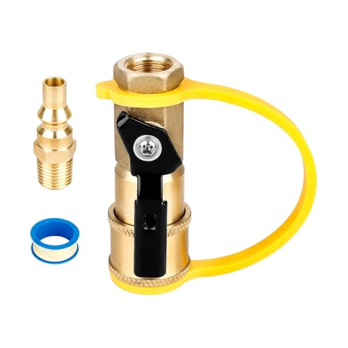 ZwaitL Hose Coupler Adapter For Low Pressures Systems In Trailers Pit And Outdoor Heating Appliances Quick Disconnect Accessories