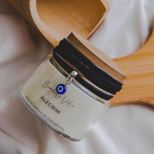 Kit 3 velas aromáticas cera vegetal