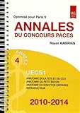  Annales du concours PACES UECS1 2010-2014: Optimisé pour Paris 6
