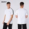 DKNY Mens Penguin T-Shirt, White, M UK #1