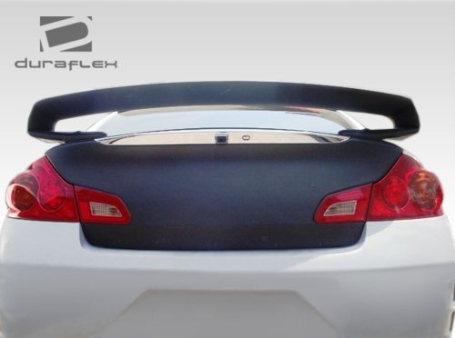 Extreme Dimensions Compatible With 2007-2013 Infiniti G Sedan G25 G35 G37 Duraflex Elite Rear Wing Trunk Lid Spoiler - 1 Piece #TOP2