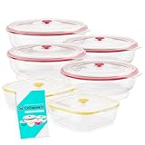 Collapse-it Silicone Food Storage Containers - BPA Free Airtight Silicone Lids, Collapsible Lunch Bo