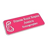 Custom Engraved Pregnancy Logo Name Badge Midwife Staff Nurse Student Doctor Surgery GP Neonatal Childcare Babysitter
