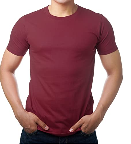 Kit 6 Camisetas Slim Fit Masculinas Básicas Lisas Novastreet Cor:Colorido;Tamanho:G