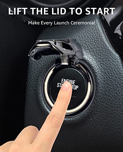 Metal Car Engine Start Stop Button For Car Push Start Button Cover Compatible With Cesm Clk Glk Gl Ab Amg Gls Gle Amg Series Pushbutton Switches Car Interior Decals Accessory #TOP2