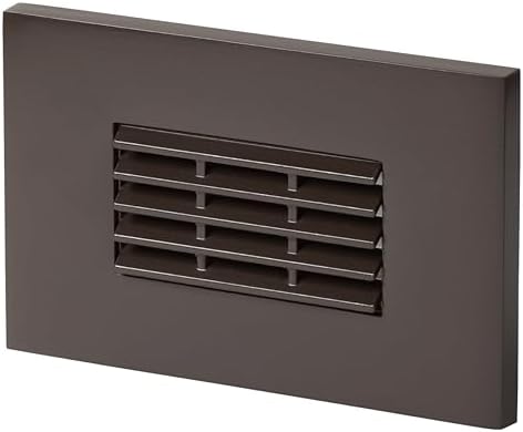 Generation Lighting 93481S-171 Transitional LED Step Light from Seagull - LED Step Lighting Collection in Bronze/Dark Finish,