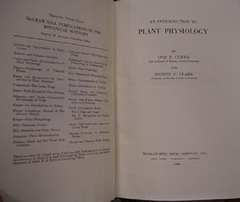 Hardcover An Introduction to Plant Physiology Book
