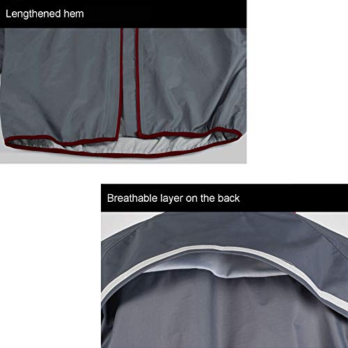 Conjunto Impermeable Ligero con Chaqueta y Pantalón Morado XX-Large miniatura 3