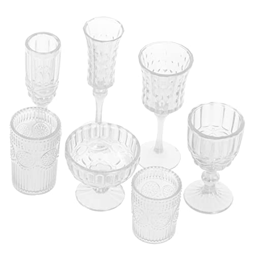 Alipis 7pezzi Mini Tazze Per Bambole Oggetti in Miniatura Decorazioni Per Casa Accessori Per Case Minuscole Mini Giocattoli Tazze Di Birra in Miniatura Giocattoli Minuscoli Oggetti Per Ba
