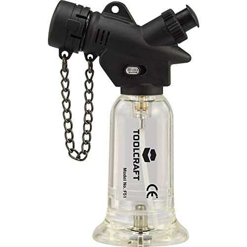 TOOLCRAFT 1553648 Gasbrenner 1300 °C inkl. Piezozünder 1 St.