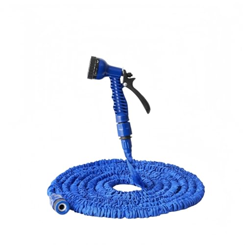 �L�т�U���z�[�X 3�{�L�k 7.5m/15m/30m/60m�Ή� 7�p�^�[���U���m�Y���t�� �y�� �R���p�N�g �K�[�f�j���O ��� �x�����_�|�� ��|�� �ƒ�؉� ���T�� ���[�ȒP �u���[ (150FT�i45M�j,��)